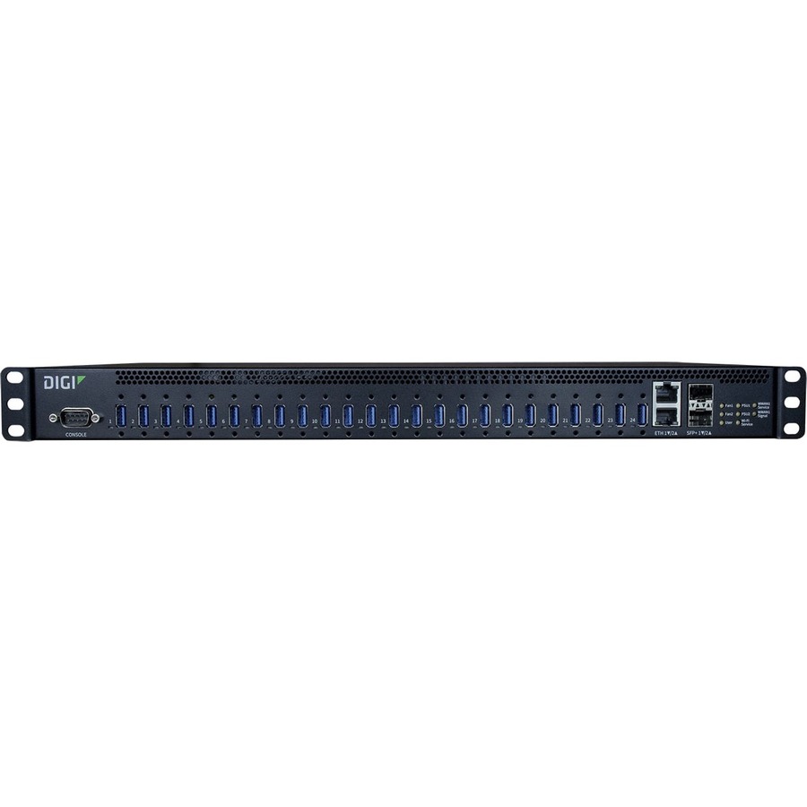 Digi AnywhereUSB 24 Plus USB/Ethernet Combo Hub