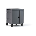 Bretford CUBE Cart 36, AC Charging, Charcoal Paint
