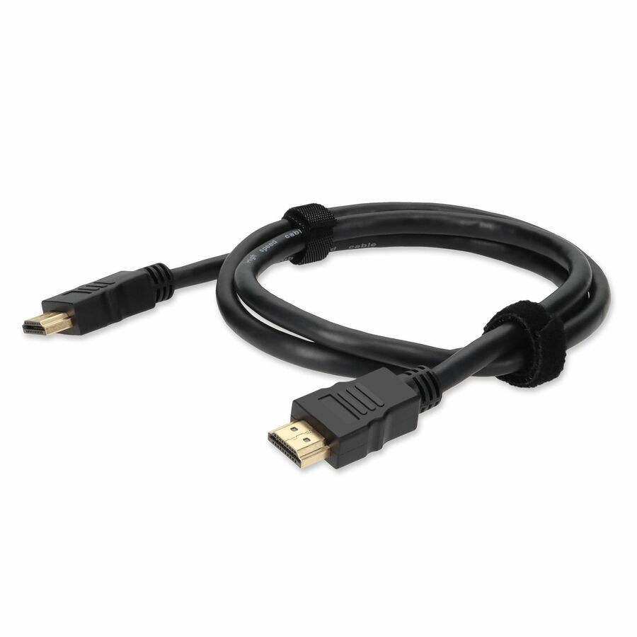10ft HDMI 1.4 Male to HDMI 1.4 Male Black Cable For Resolution Up to 4096x2160 (DCI 4K)