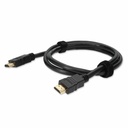 10ft HDMI 1.4 Male to HDMI 1.4 Male Black Cable For Resolution Up to 4096x2160 (DCI 4K)