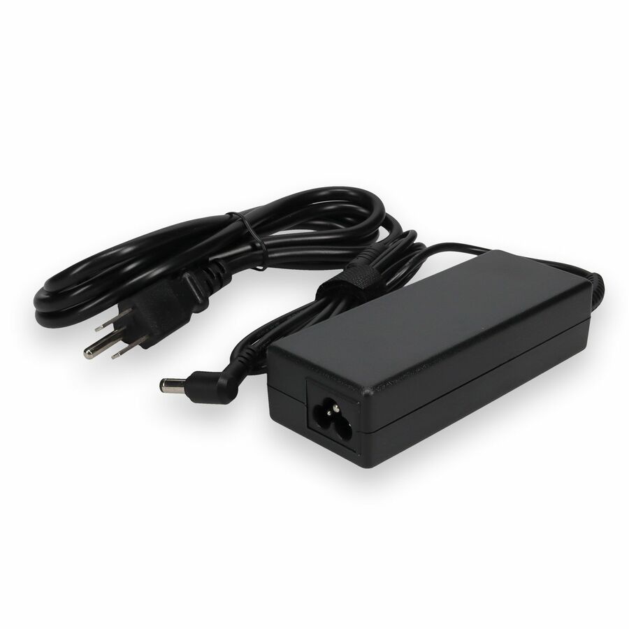AddOn 6ft Toshiba PA3468E-1AC3 Compatible 75W 19V at 3.95A Black 5.5 mm x 2.5 mm Laptop Power Adapter and Cable