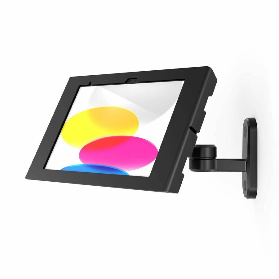 iPad 10th-11th (A16) Gen, Apex Enclosure Swing Wall Mount Black