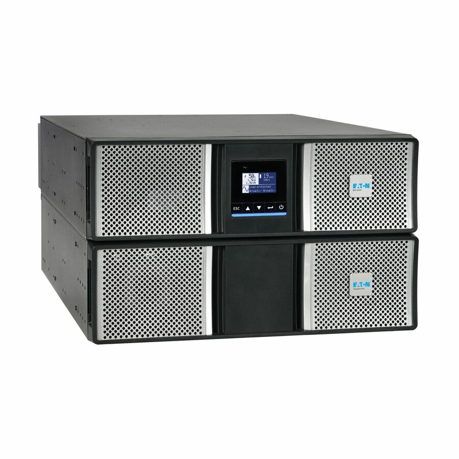 Eaton 9PX G2 3000VA 3000W 208/120V Online Double-Conversion UPS - L6-30P Input, 6x 5-20R, 1x L6-30R, 1x L14-30R, Cybersecure Network Card, Extended Run, 6U Rack/Tower