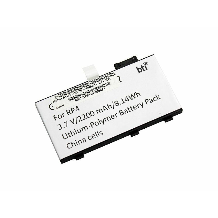 BTI BTRY-RF85-44MA1-01-BTI 3.7V 2200MAH 8.14WH Li-ION SCANNER BATTERY FOR ZEBRA
