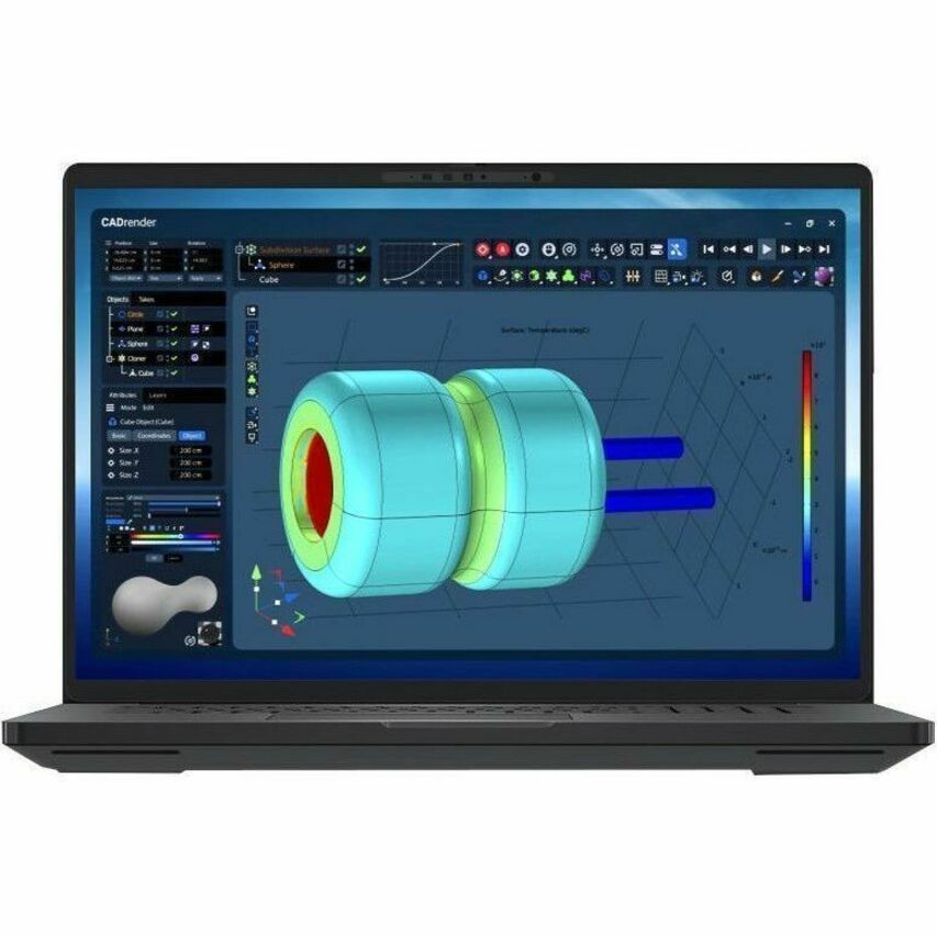 Dell Pro Max Plus MB18250 18" Mobile Workstation - QHD+ - 120 Hz - Intel Core Ultra 9 285HX - vPro Technology - Intel Evo Platform - 32 GB - 1 TB SSD - English (US) Keyboard - Magnetite