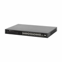 Tripp Lite series 24-Port Managed Gigabit Ethernet Switch - Layer 2, 1 Gbps, 2x GbE SFP Ports, 1U Rack/Desktop