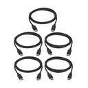 Tripp Lite series P580-006-5PK DisplayPort Audio/Video Cable