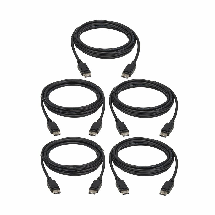 Tripp Lite series P580-010-5PK DisplayPort Audio/Video Cable