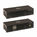 Eaton Tripp Lite Series DisplayPort over Cat6 Extender Kit, Transmitter/Receiver, 4K 60 Hz, 4:4:4, Power over Cable, 230 ft. (70 m), TAA