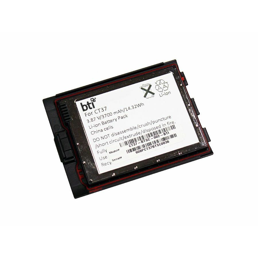 BTI CT37-BTSC-002-BTI 3.87V 3700MAH 14.32WH Li-ION SCANNER BATTERY FOR HONEYWELL