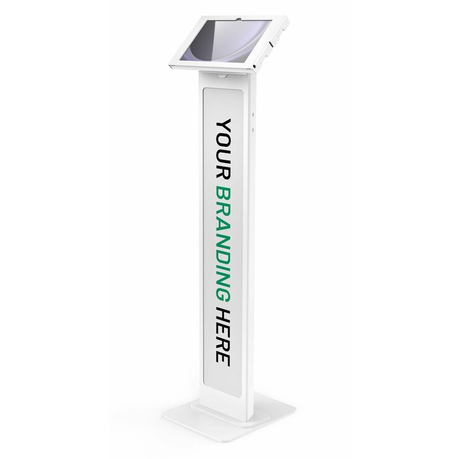 Galaxy Tab A9+/A11+ Apex Enclosure Brandable Floor Stand White