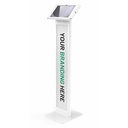 Galaxy Tab A9+/A11+ Apex Enclosure Brandable Floor Stand White