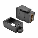 Eaton Tripp Lite Series HDMI All-in-One Keystone/Panel Mount Coupler (F/F), Black, TAA