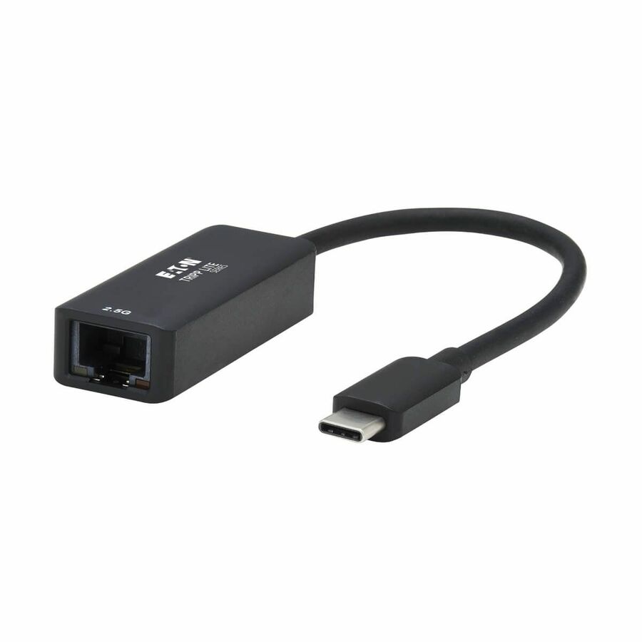 Tripp Lite by Eaton USB-C to RJ45 Gigabit Ethernet Network Adapter (M/F) - USB 3.2 Gen 1, 2.5 Gbps Ethernet