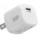 Monoprice 20W USB-C Mini Cubic Wall Charger White