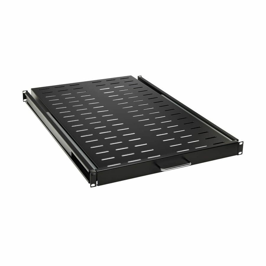 Tripp Lite by Eaton SmartRack Sliding Steel Rack Shelf - 1U, Vented, 28.3 in. Deep, Holds up to 50 lb. (23 kg)