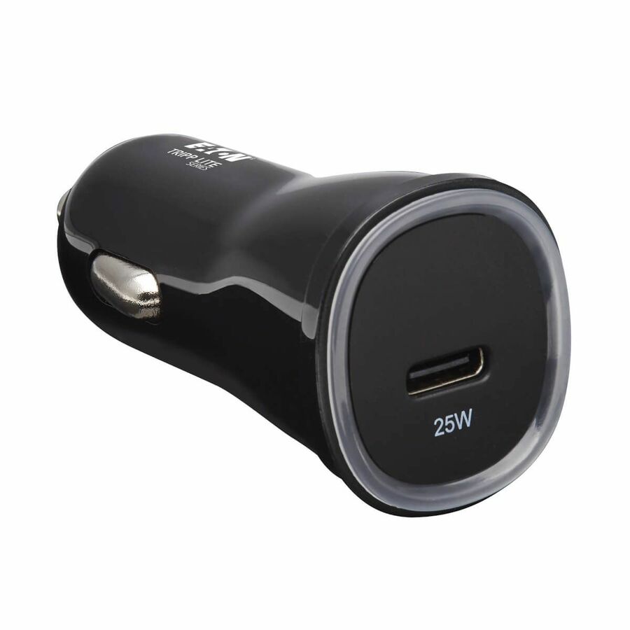 Eaton Tripp Lite Series USB Car Charger - 25W PD Charging, USB-C, Black