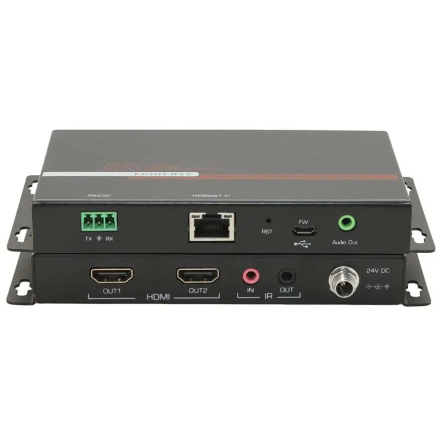 Hall ECHO-RX2 HDBaseT Receiver with dual outputs
