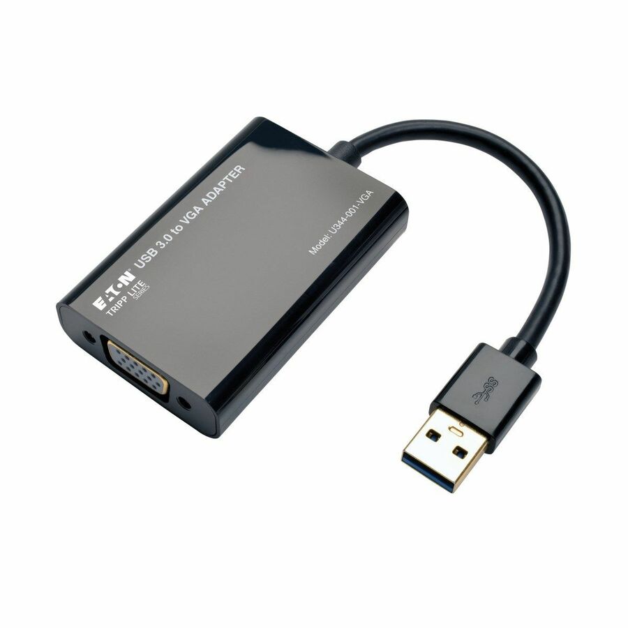 Eaton Tripp Lite Series USB 3.0 SuperSpeed to VGA Adapter, 512MB SDRAM - 2048x1152,1080p