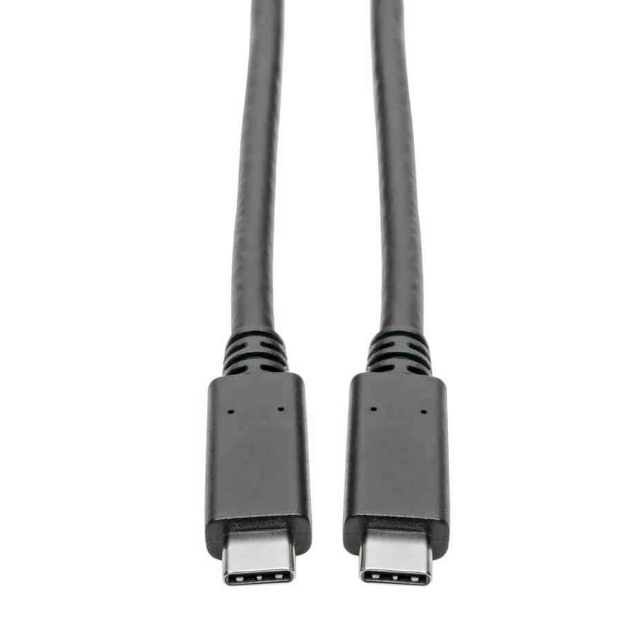 Eaton Tripp Lite Series USB-C Cable (M/M) - USB 3.2, Gen 1 (5 Gbps), USB-IF certified, Thunderbolt 3 Compatible, 6 ft. (1.83 m)