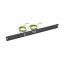 Tripp Lite by Eaton Rack Enclosure/Open Frame Server Cabinet ESD Grounding Panel 1U