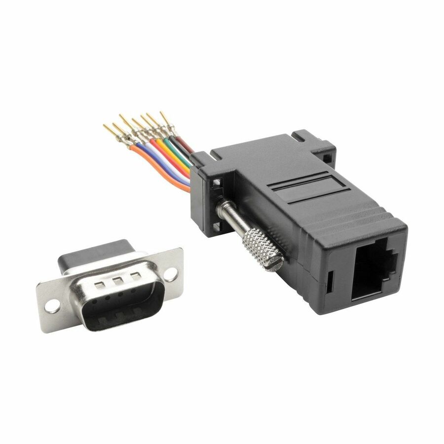 Eaton Tripp Lite Series DB9 to RJ45 Modular Serial Adapter (M/F), RS-232, RS-422, RS-485