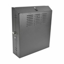 Tripp Lite by Eaton SmartRack 6U Low-Profile Vertical-Mount Switch-Depth Wall-Mount Rack Enclosure Cabinet
