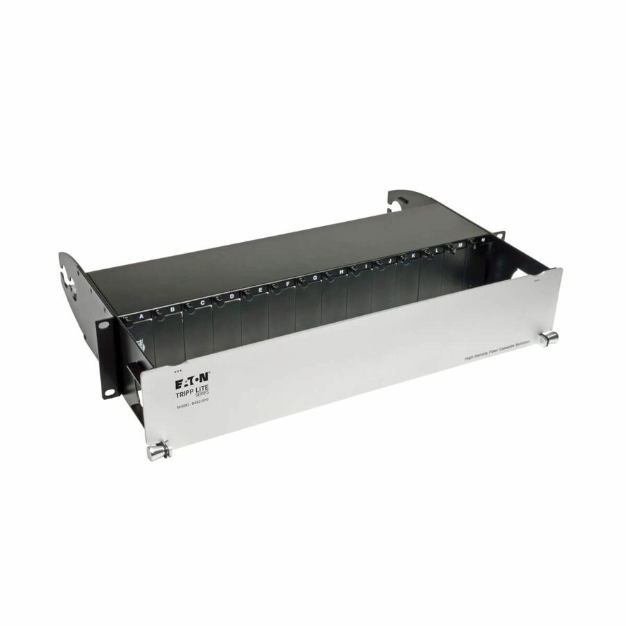 Tripp Lite by Eaton High Density Rackmount Fiber Enclosure Panel 14 Cassette 2URM