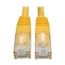 Tripp Lite by Eaton Cat6 Gigabit Molded (UTP) Ethernet Cable (RJ45 M/M) PoE Yellow 7 ft. (2.13 m)