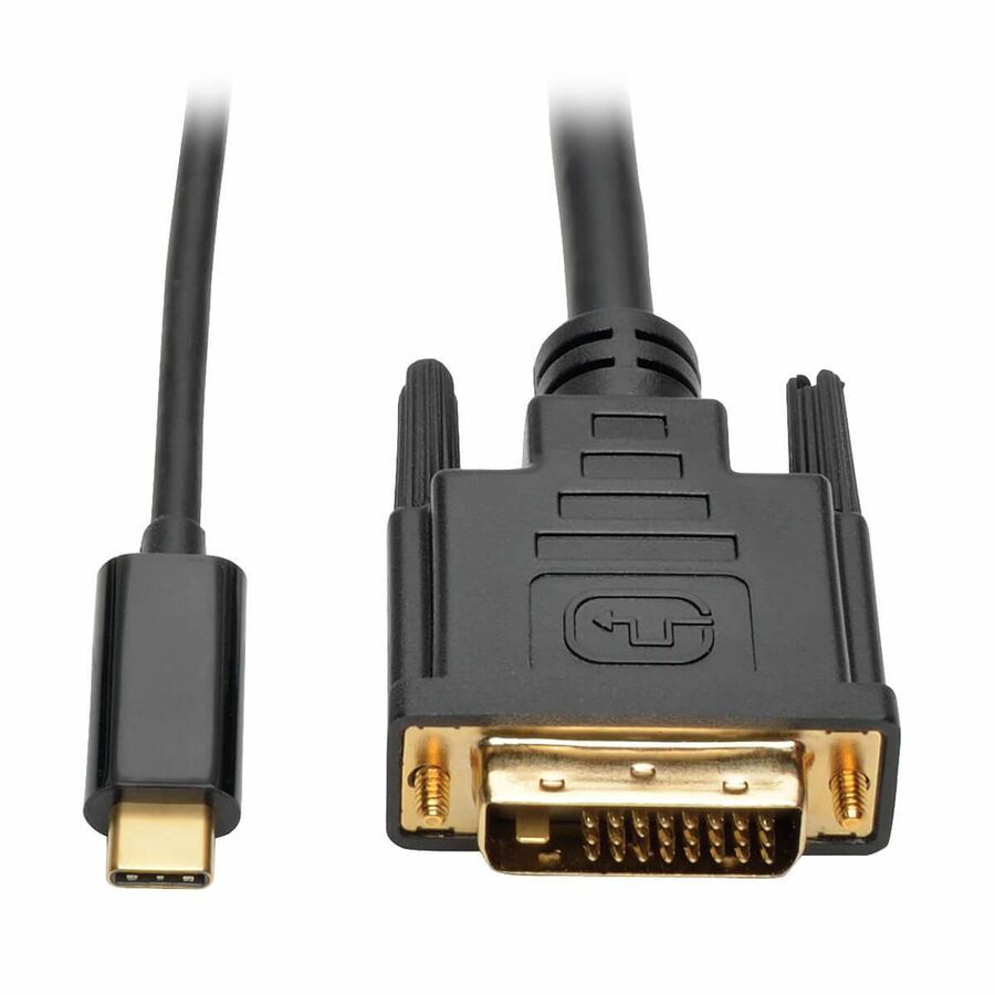 Tripp Lite by Eaton USB-C to DVI Active Adapter Cable (M/M) Black 6 ft. (1.8 m)