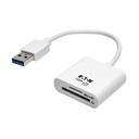 Eaton Tripp Lite Series USB 3.2 Gen 1 SuperSpeed SD/Micro SD Memory Card Media Reader with Built-In Cable, 6-in. (15.24 cm)