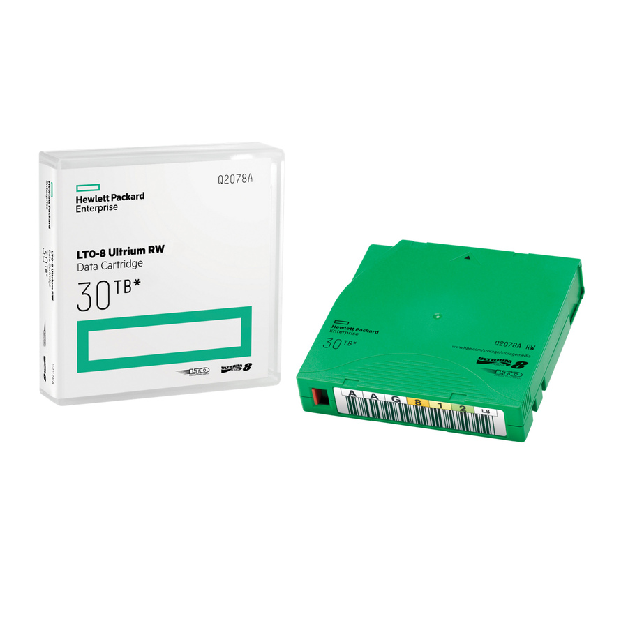 HPE LTO Ultrium-8 Data Cartridge