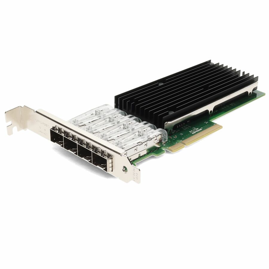 AddOn 10Gbs Quad Open SFP+ Port PCIe 3.0 x8 Network Interface Card