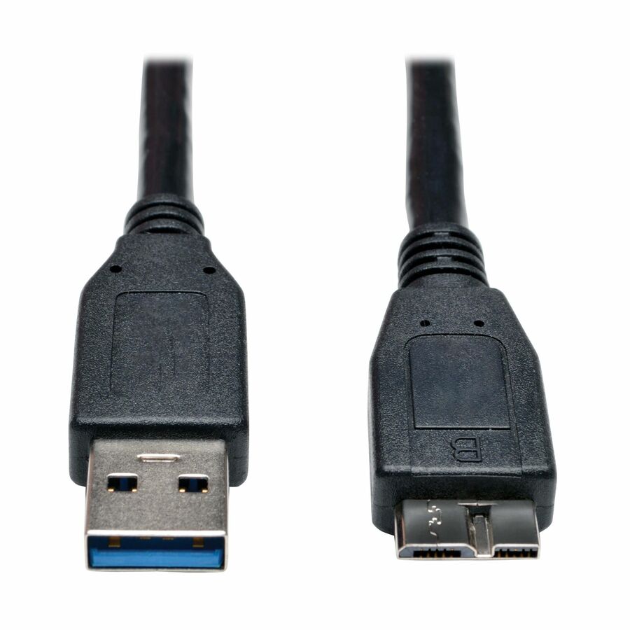 Eaton Tripp Lite Series USB 3.0 SuperSpeed Device Cable (A to Micro-B M/M) Black, 1 ft. (0.31 m)