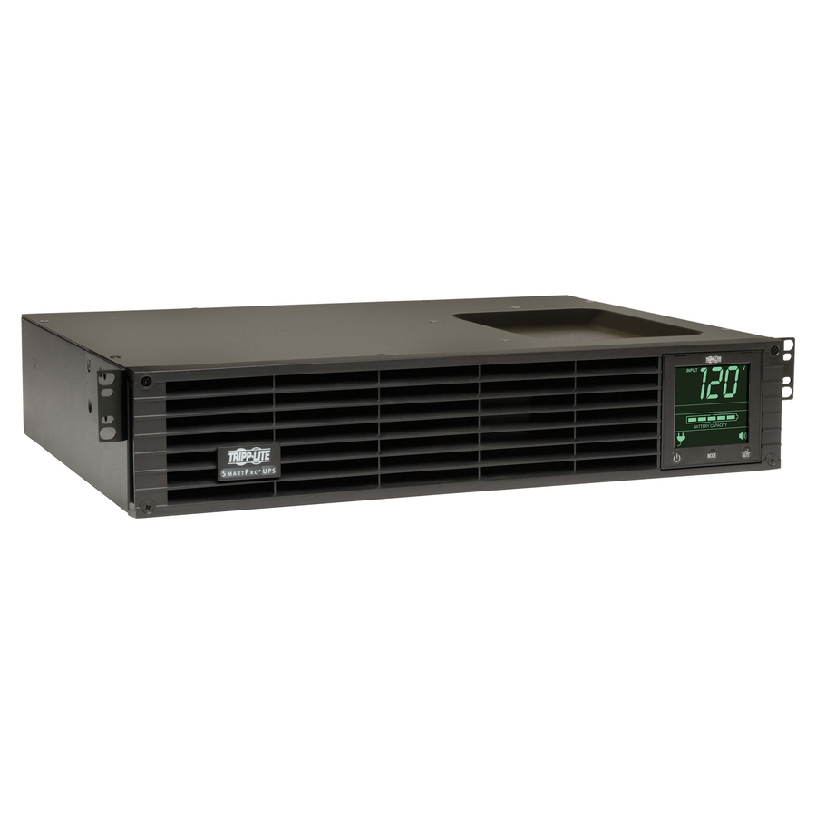 Tripp Lite by Eaton UPS SmartPro 120V 1000VA 800W Line-Interactive Sine Wave UPS 2U WEBCARDLX LCD USB DB9 6 Outlets