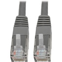 Tripp Lite by Eaton Cat6 Gigabit Molded (UTP) Ethernet Cable (RJ45 M/M) PoE Gray 3 ft. (0.91 m)
