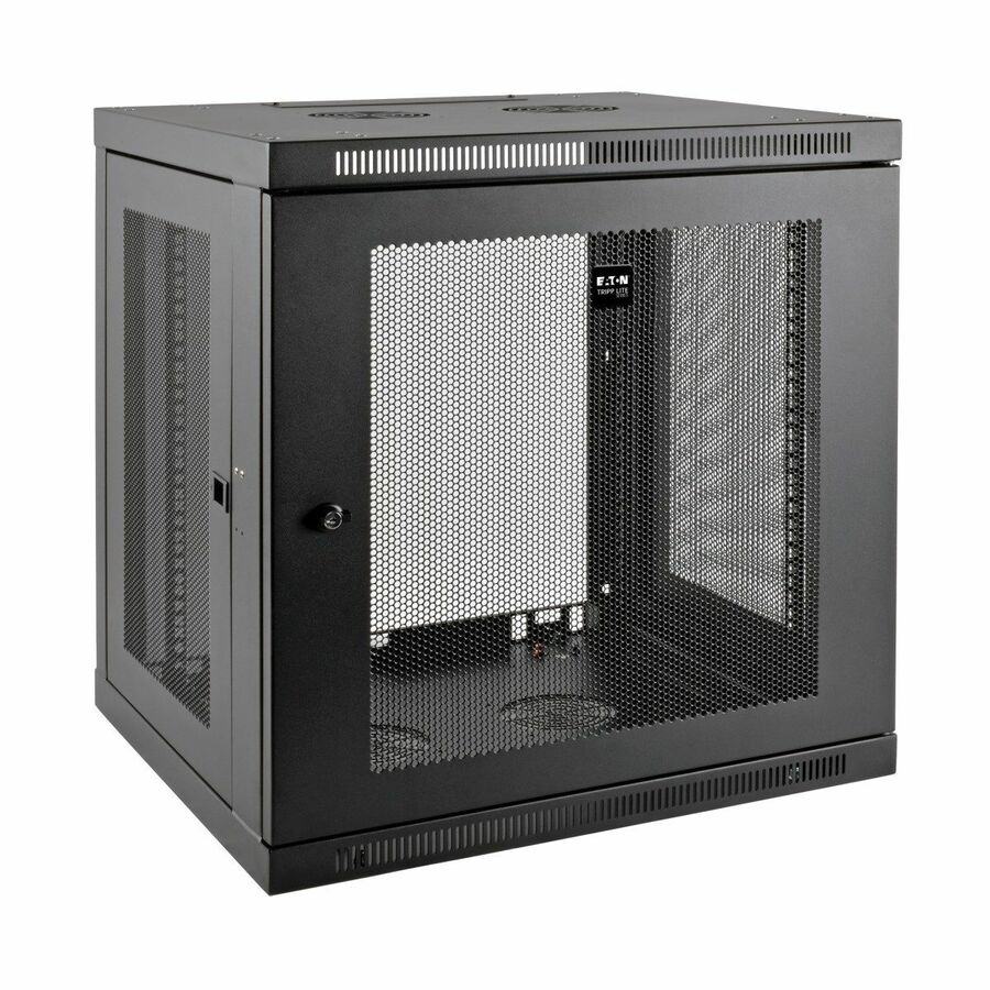 Tripp Lite by Eaton SmartRack 12U Low-Profile Switch-Depth-Plus Wall-Mount Small Rack Enclosure