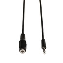 Eaton Tripp Lite Series 3.5mm Mini Stereo Audio Extension Cable for Speakers and Headphones (M/F), 10 ft. (3.05 m)