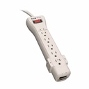 Eaton Tripp Lite Series Protect It! 7-Outlet Surge Protector, 7 ft. (2.13 m) Cord, 2520 Joules, Fax/Modem Protection, RJ11