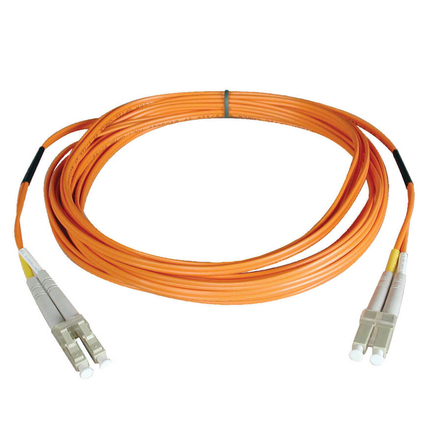 Tripp Lite by Eaton 1M Duplex Multimode 62.5/125 Fiber Optic Patch Cable LC/LC 3' 3ft 1 Meter