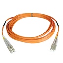 Tripp Lite by Eaton 1M Duplex Multimode 62.5/125 Fiber Optic Patch Cable LC/LC 3' 3ft 1 Meter