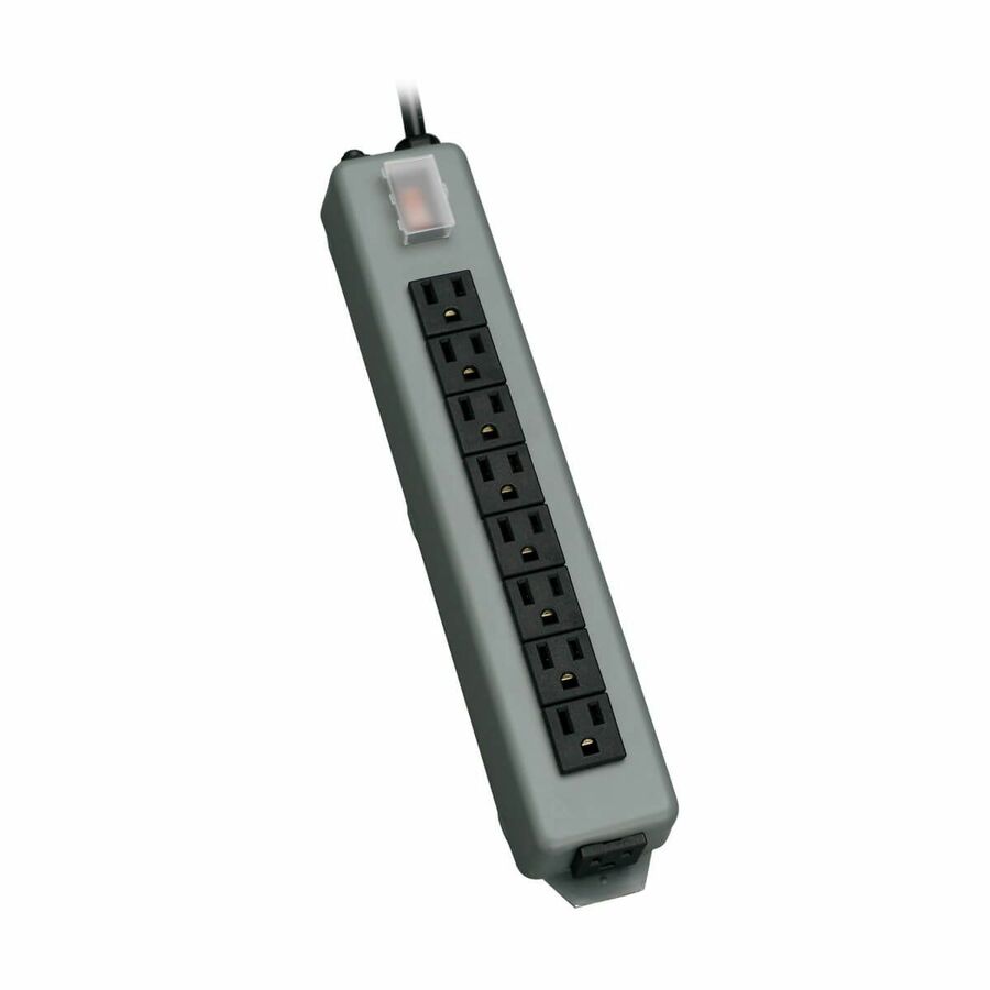 Tripp Lite by Eaton Waber Industrial Power Strip 9-Outlet 15 ft. (4.57 m) Cord Accommodates 1 Transformer