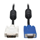 Tripp Lite by Eaton DVI to VGA High-Resolution Adapter Cable with RGB Coaxial (DVI-A to HD15 M/M) 6 ft. (1.8 m)