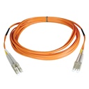 Tripp Lite by Eaton 3M Duplex Multimode 62.5/125 Fiber Optic Patch Cable LC/LC 10' 10ft 3 Meter