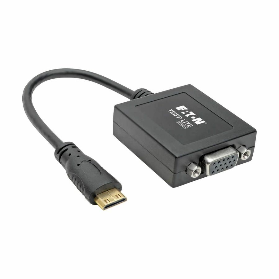 Eaton Tripp Lite Series Mini HDMI to VGA Adapter Video Converter, (M/F), 6-in. (15.24 cm), TAA
