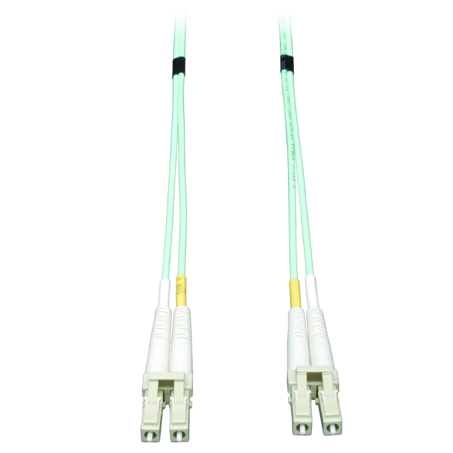 Tripp Lite by Eaton 10Gb Duplex Multimode 50/125 OM3 LSZH Fiber Patch Cable (LC/LC) - Aqua 10M (33 ft.)
