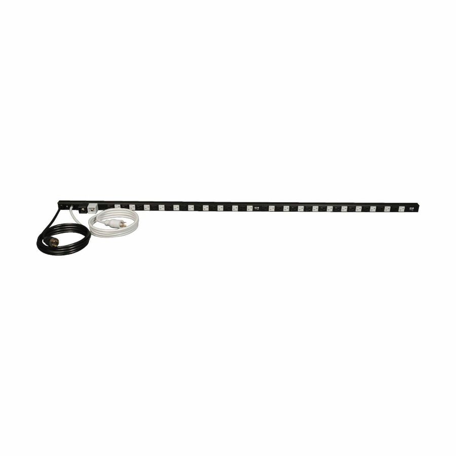 Tripp Lite by Eaton PDU 3.8kW Single-Phase Dual-Circuit 120V Basic PDU 40 NEMA 5-15/20R Outlets NEMA L5-20P/5-20P Inputs 10 ft. (3.05 m) Cords 0U