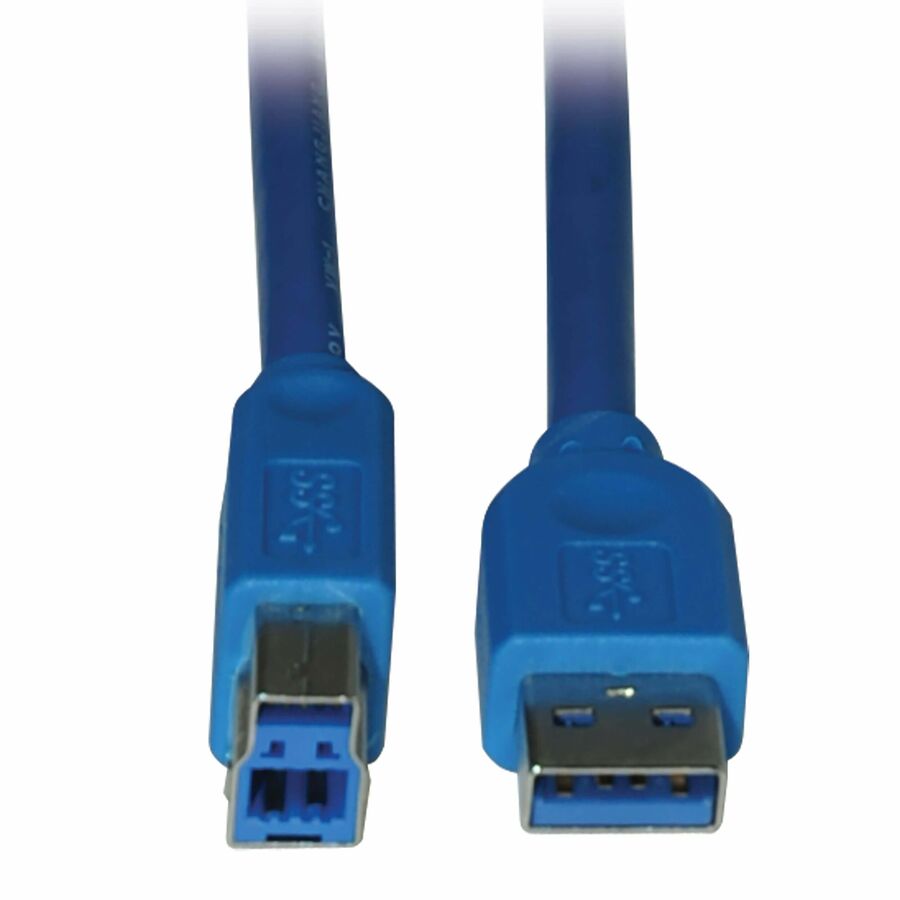 Eaton Tripp Lite Series USB 3.2 Gen 1 SuperSpeed Device Cable (A to B M/M), 15 ft. (4.57 m)