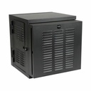 Tripp Lite by Eaton SmartRack 12U Switch-Depth Wall-Mount Small Rack Enclosure for Harsh Environments Hinged Back