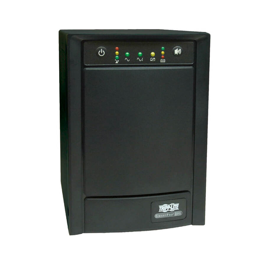 Tripp Lite by Eaton UPS SmartPro 120V 750VA 500W Line-Interactive Sine Wave UPS Tower Network Card Options USB DB9 Serial